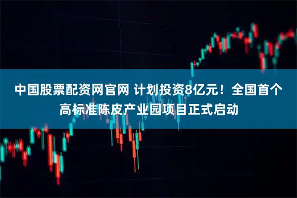 中国股票配资网官网 计划投资8亿元！全国首个高标准陈皮产业园项目正式启动